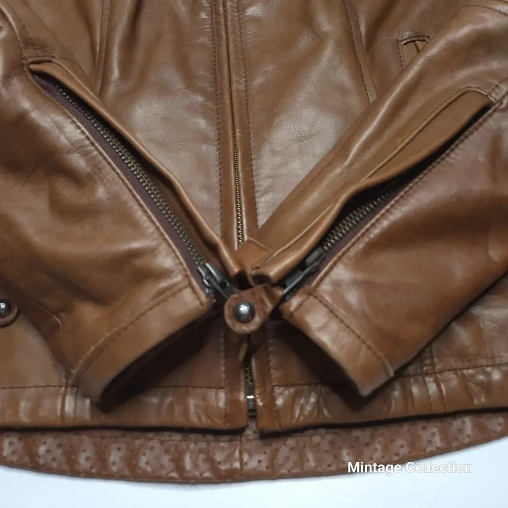 Roland Sands Maven CE Womens Motorcycle Racing Armor Leather Jacket Size M - Picture 8 of 16